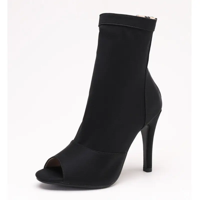 Sexy Open Toe Boots Shoes - Image 2