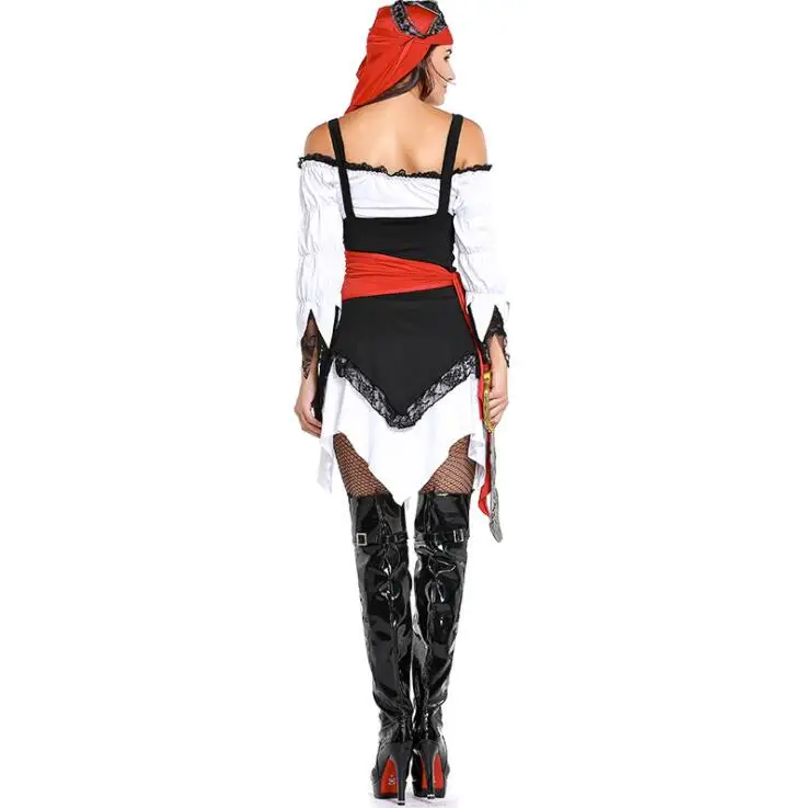 Sexy Pirate Halloween Costume - Image 3