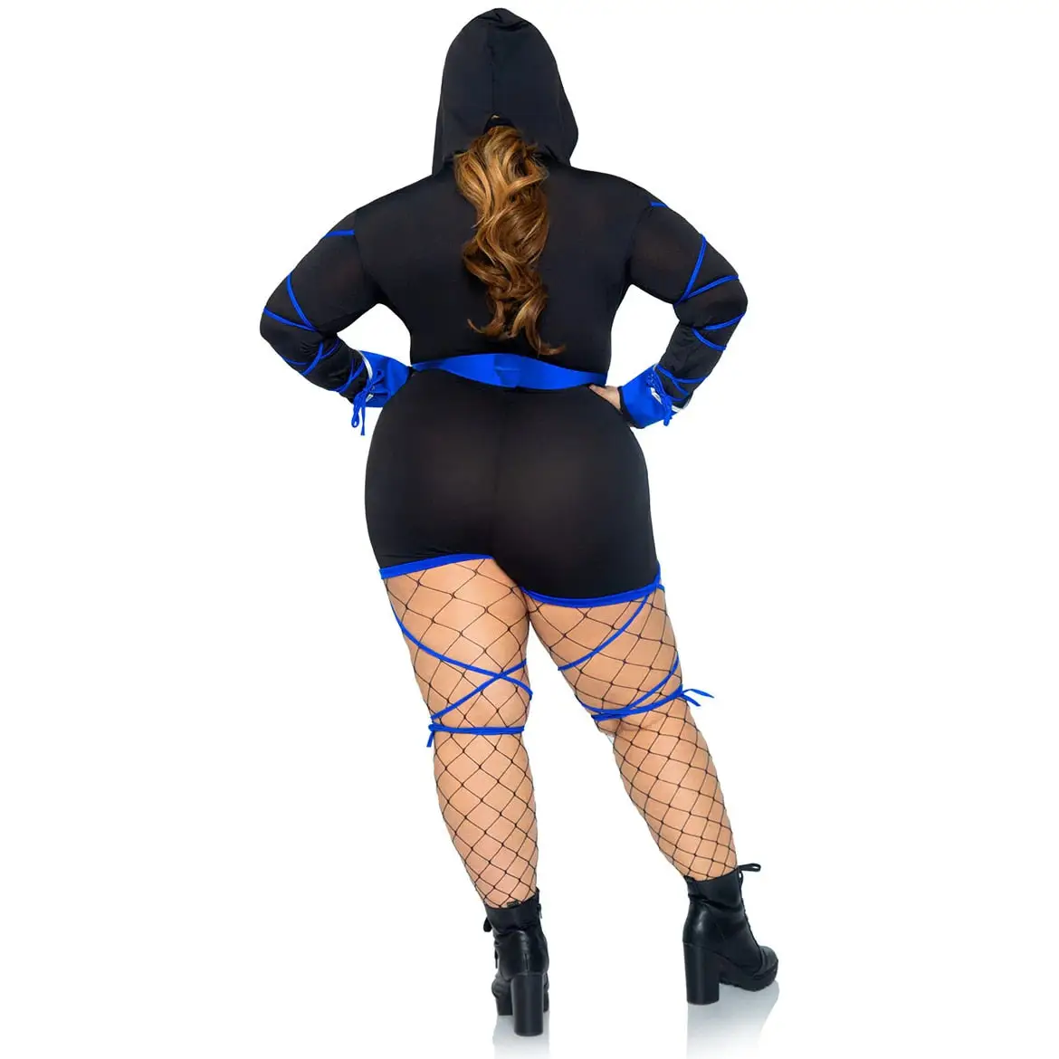 Sexy Plus Size Ninja Costume - Image 5