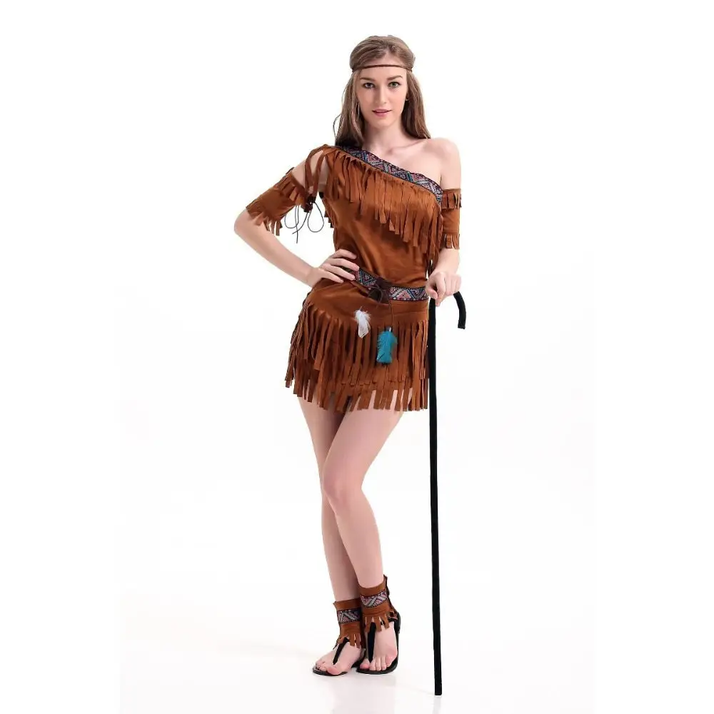 Sexy Pocahontas Costume - Image 4
