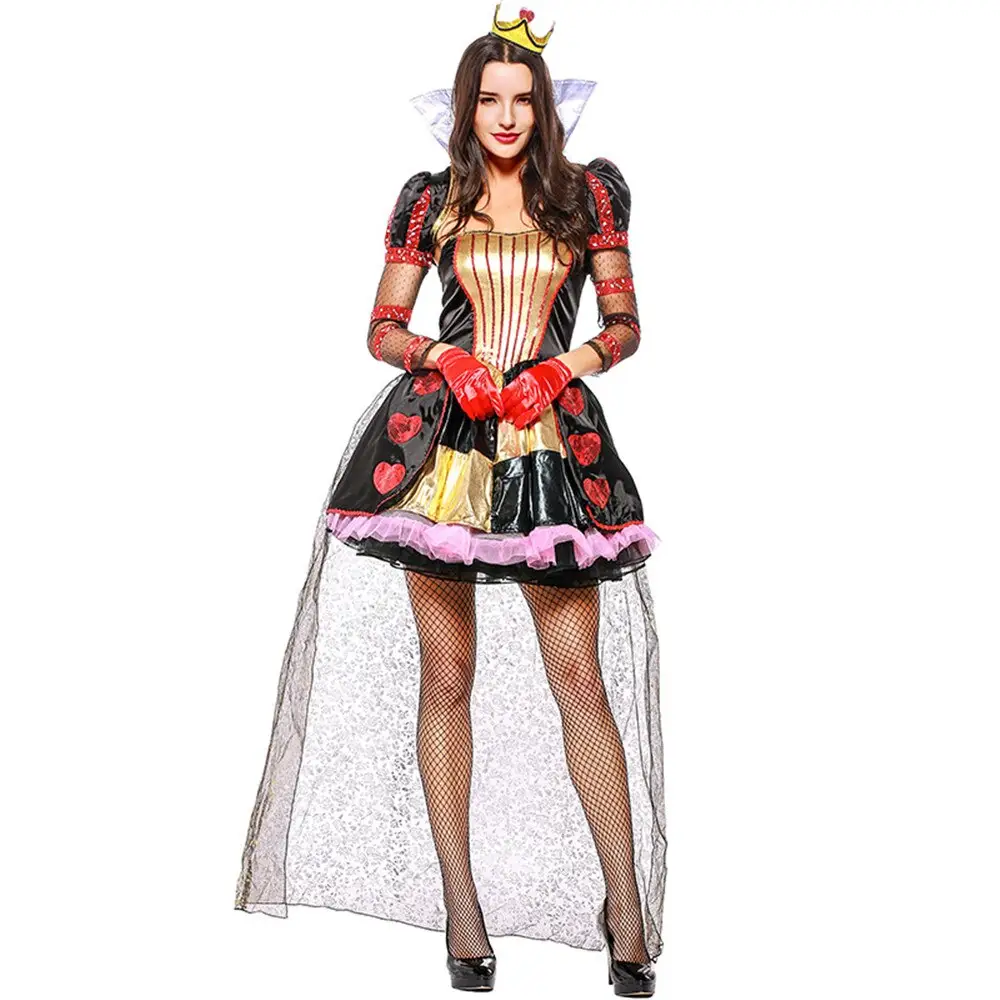 Sexy Queen Of Hearts Costume - Image 3