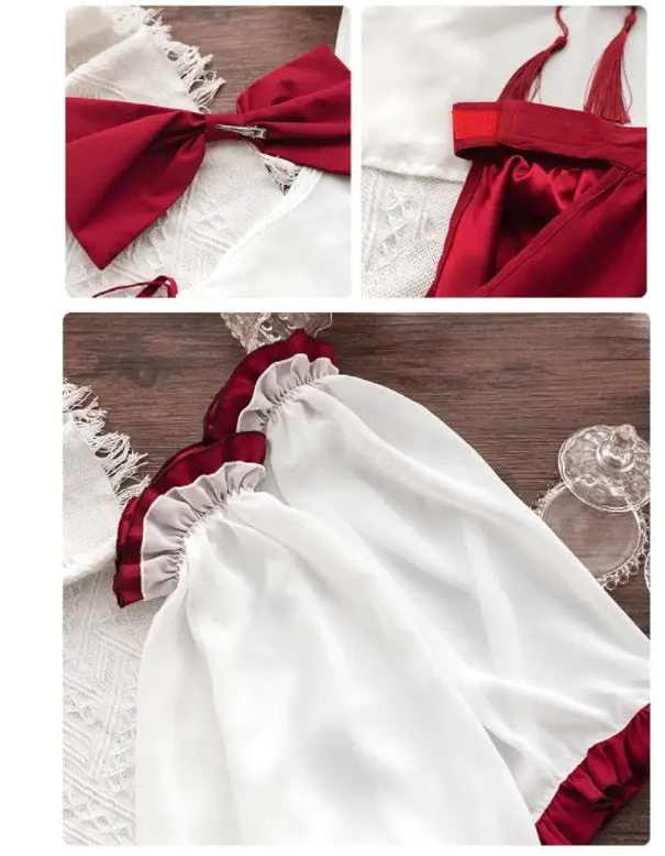 Sexy Red Ninja Costume - Image 15