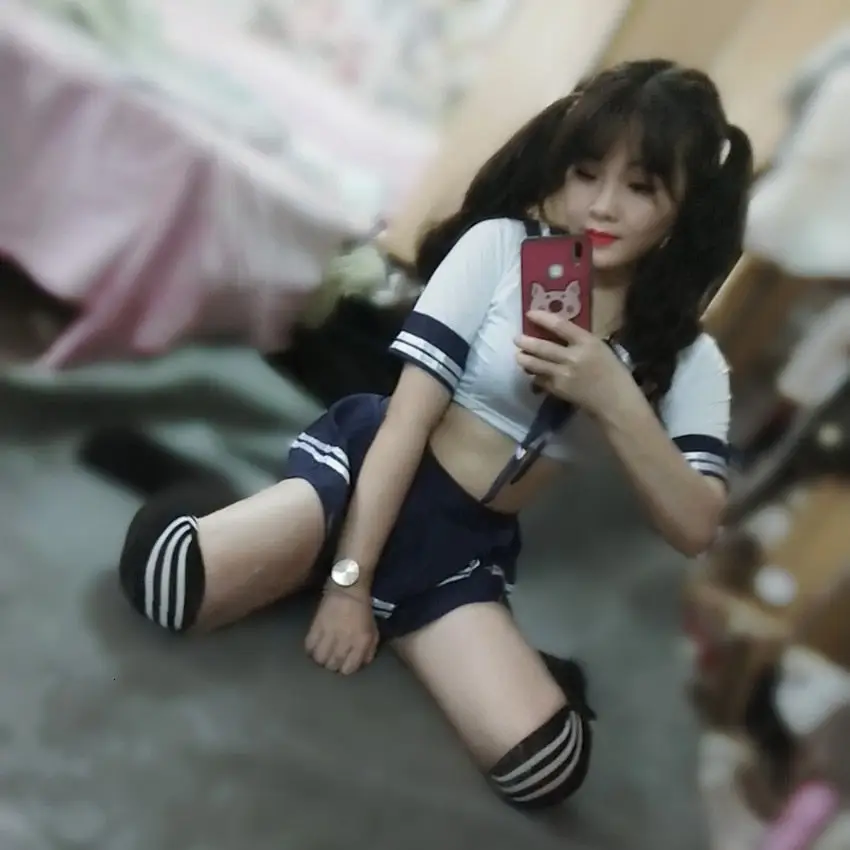 Sexy School Girl Costume - Image 2