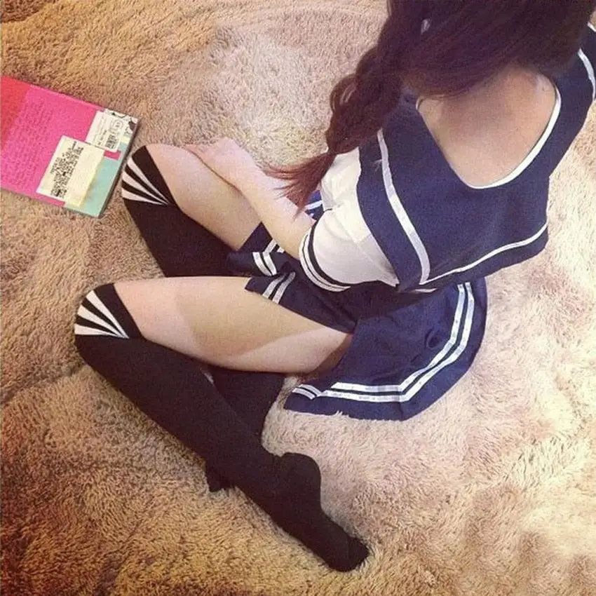 Sexy School Girl Costume - Image 3