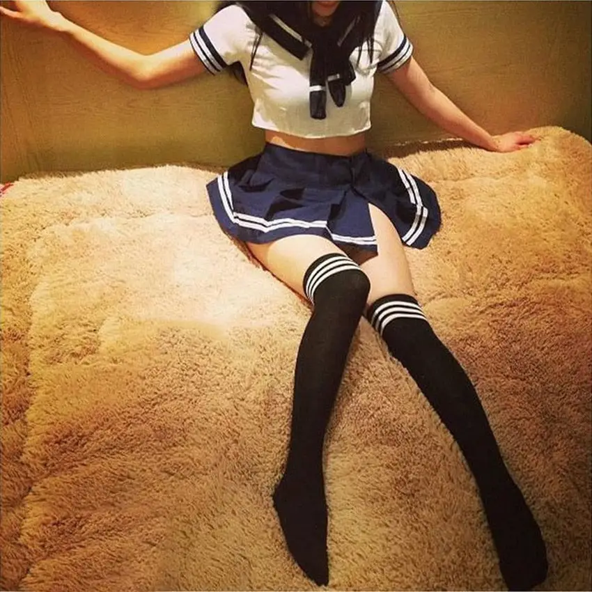 Sexy School Girl Costume - Image 6