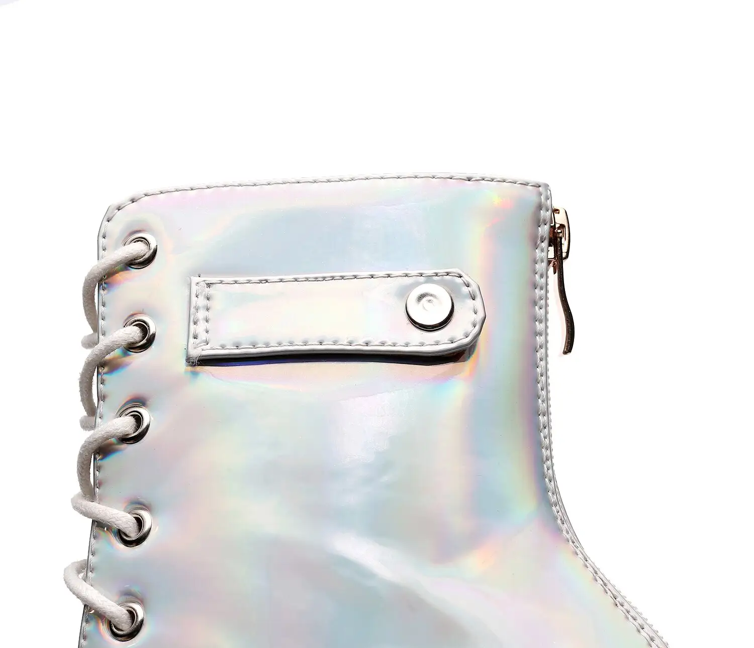 Sexy Silver Stripper Shoes - Image 8
