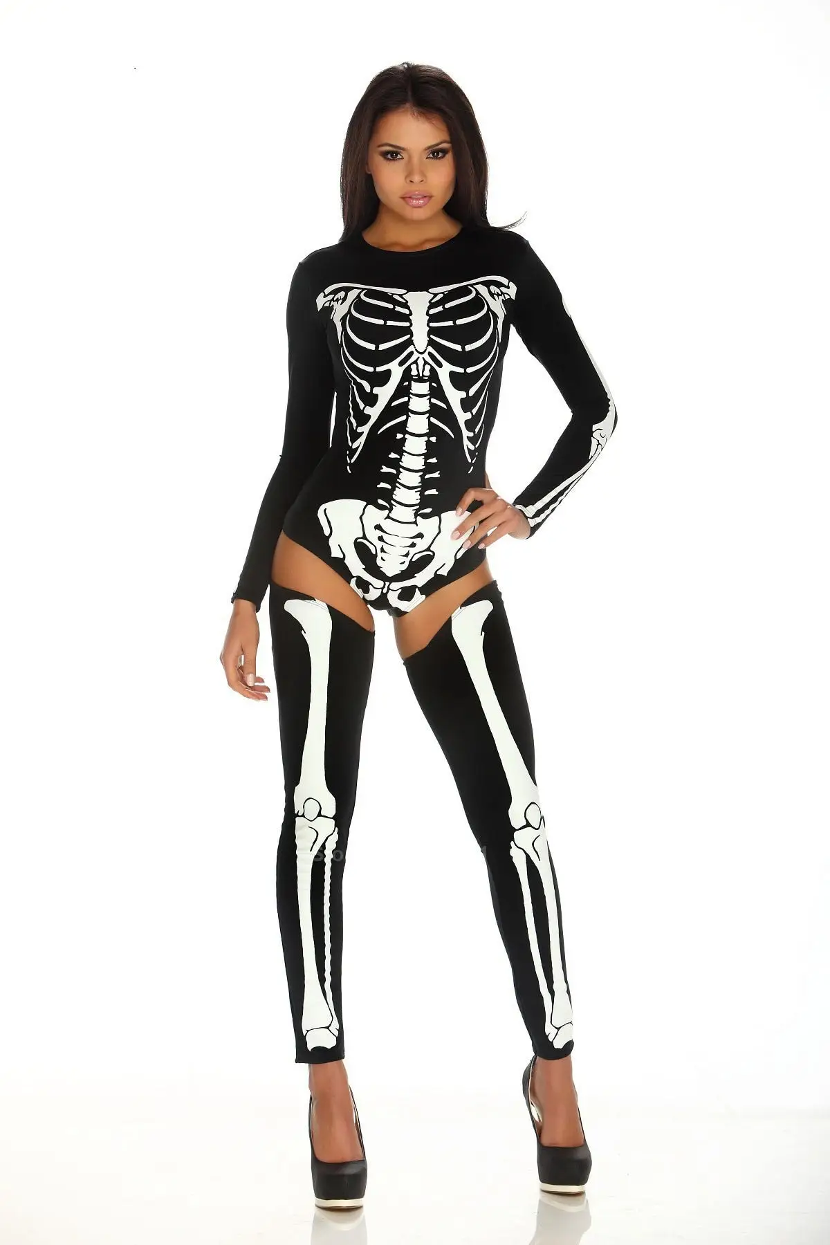 Sexy Skeleton Costume - Image 3