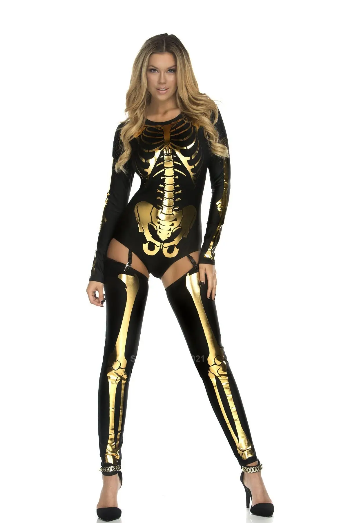 Sexy Skeleton Costume - Image 4