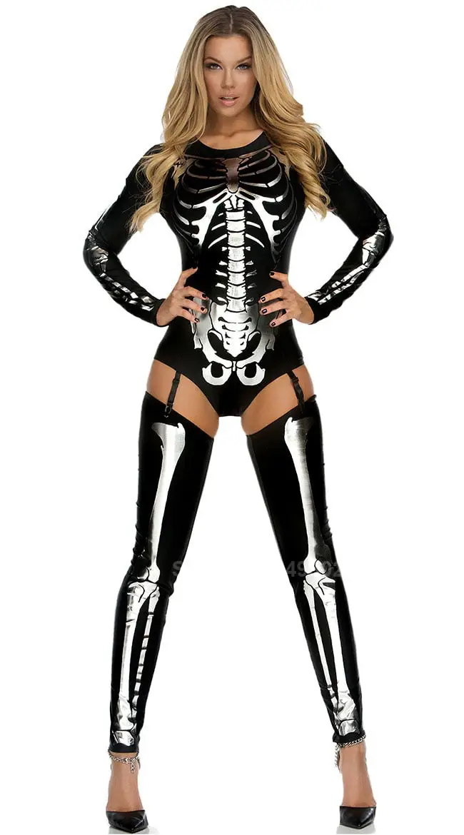 Sexy Skeleton Costume - Image 5