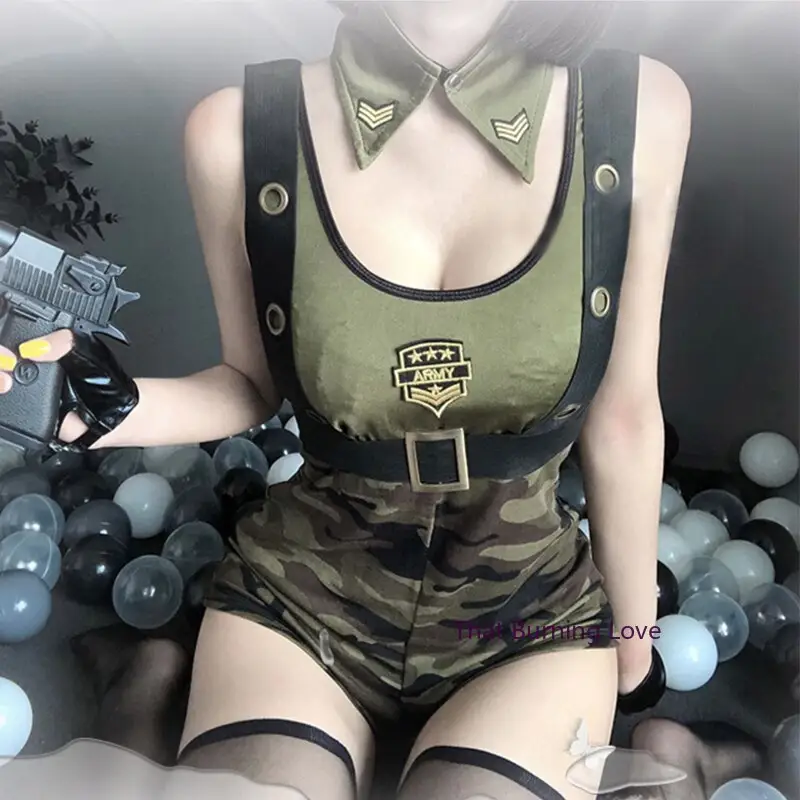 Sexy Soldier Costume - Image 3