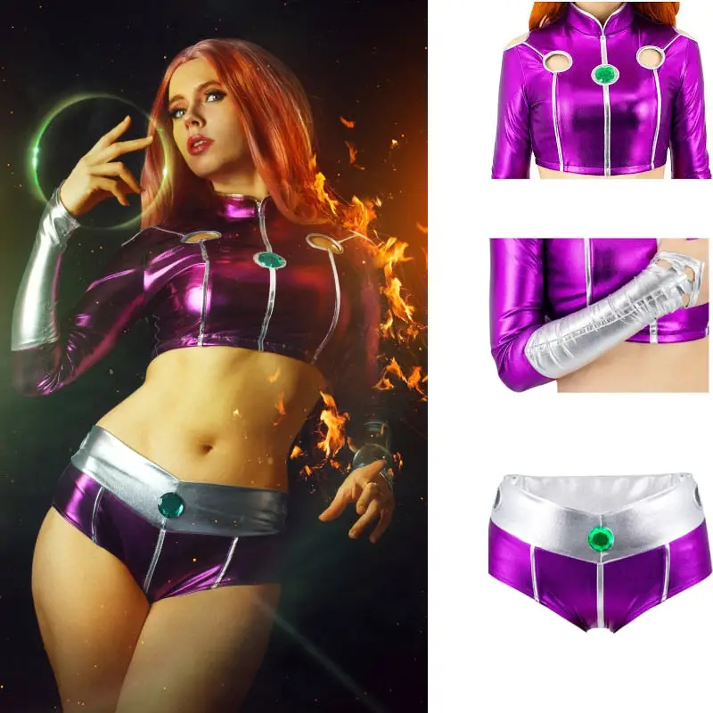 Sexy Starfire Costume - Image 4