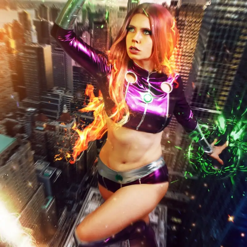 Sexy Starfire Costume - Image 6