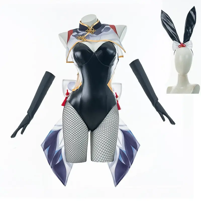 Shenhe Bunny Cosplay - Image 2