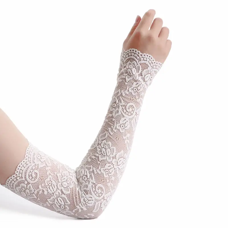Thin Lace Sexy Gloves - Image 6