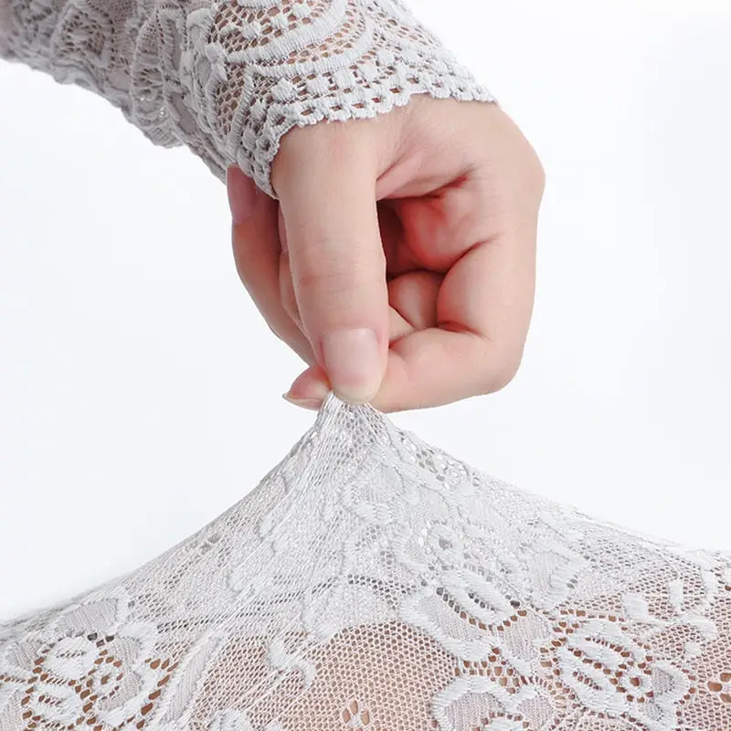 Thin Lace Sexy Gloves - Image 8
