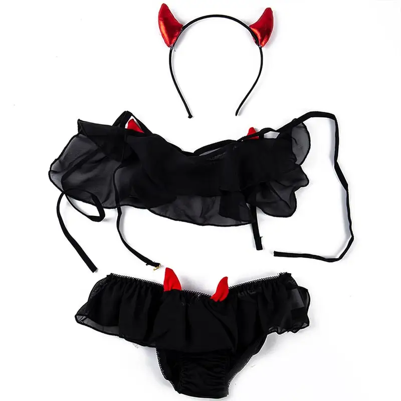 Womens Sexy Devil Costume - Image 9